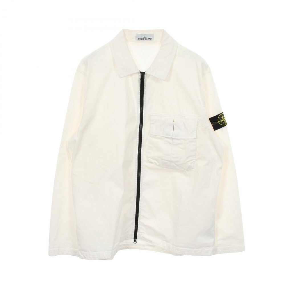 Stone Island Zip-Up Shirt Jacket #340125S51B